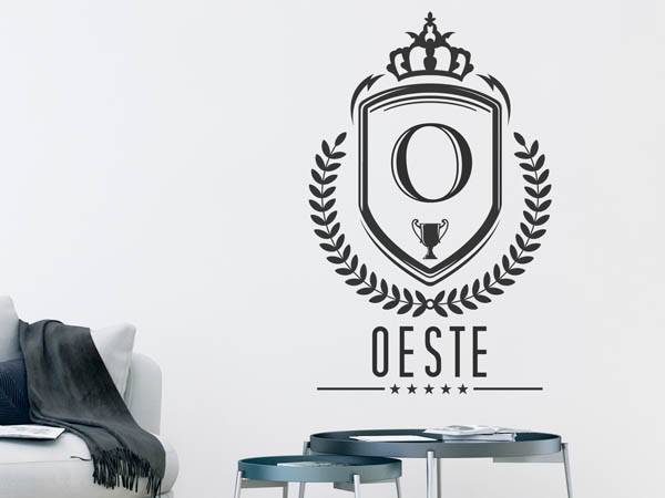 Wandtattoo Oeste Wappen