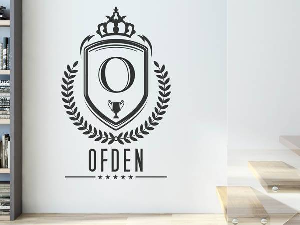 Wandtattoo Ofden Wappen