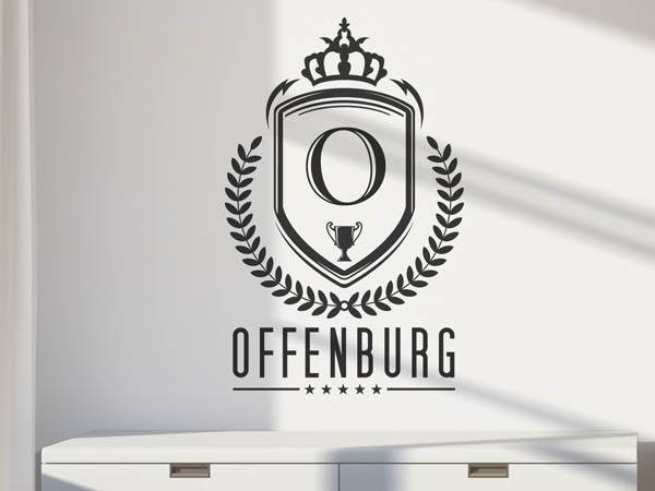 Wandtattoo Offenburg Wappen