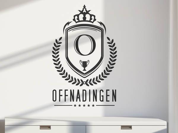 Wandtattoo Offnadingen Wappen
