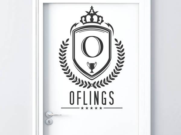 Wandtattoo Oflings Wappen