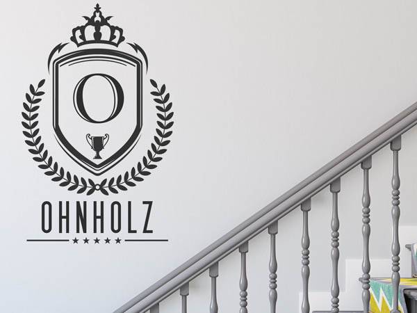 Wandtattoo Ohnholz Wappen