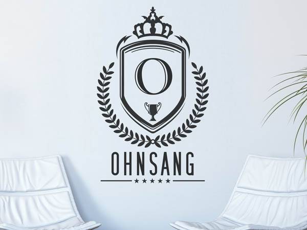 Wandtattoo Ohnsang Wappen