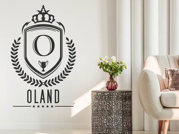 Wandtattoo Oland Wappen