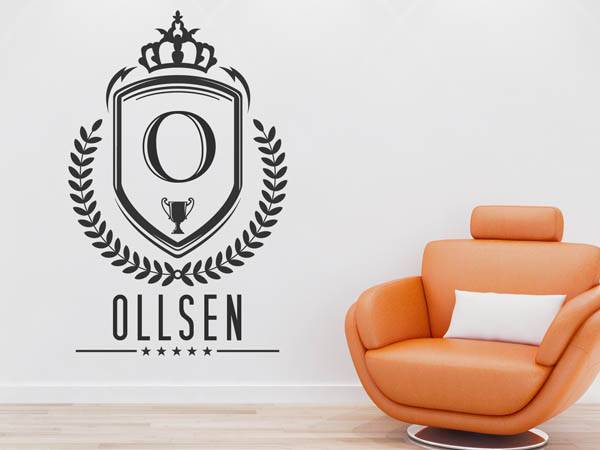 Wandtattoo Ollsen Wappen