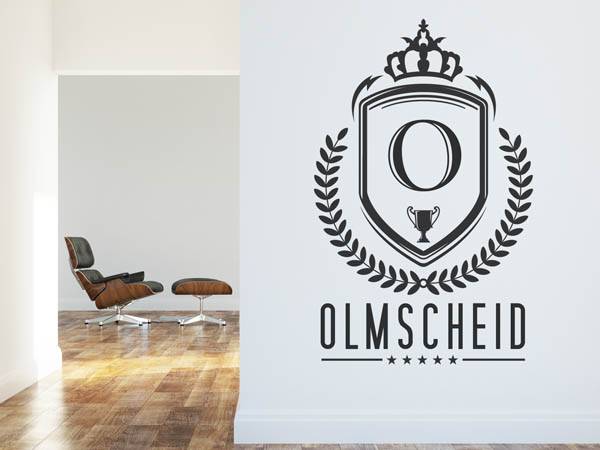 Wandtattoo Olmscheid Wappen