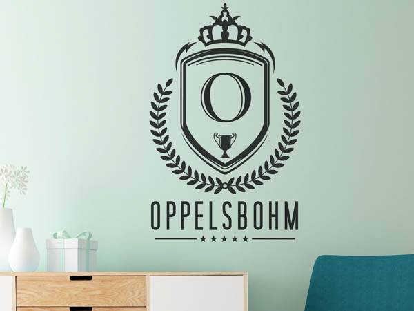 Wandtattoo Oppelsbohm Wappen