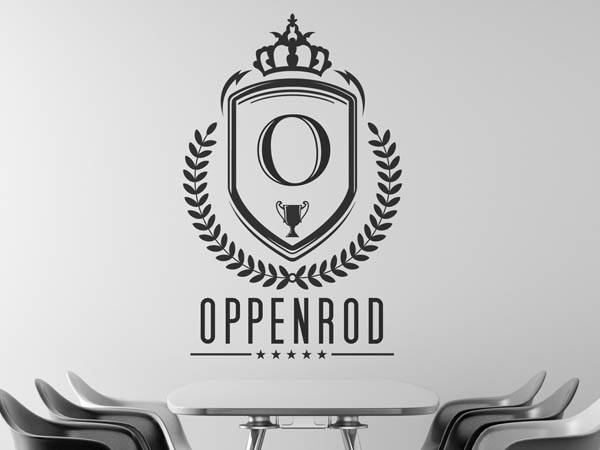 Wandtattoo Oppenrod Wappen