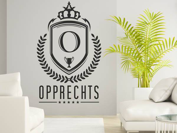Wandtattoo Opprechts Wappen
