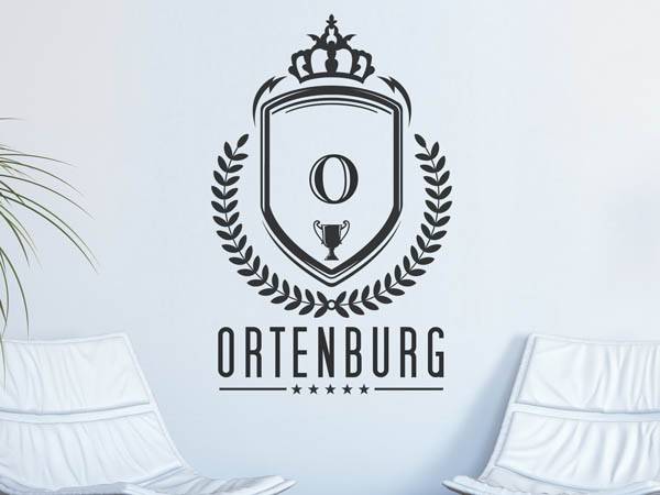 Wandtattoo ortenburg Wappen
