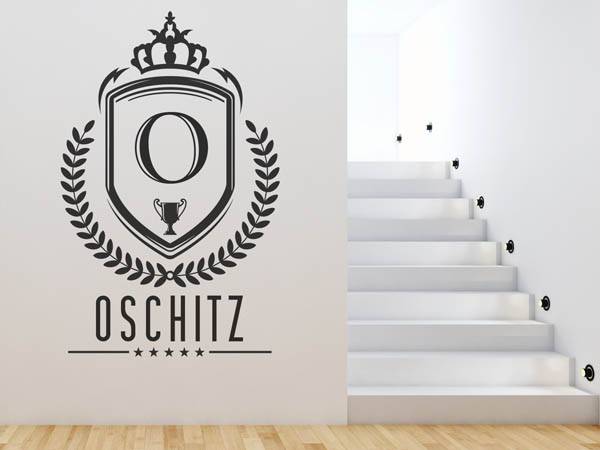 Wandtattoo Oschitz Wappen