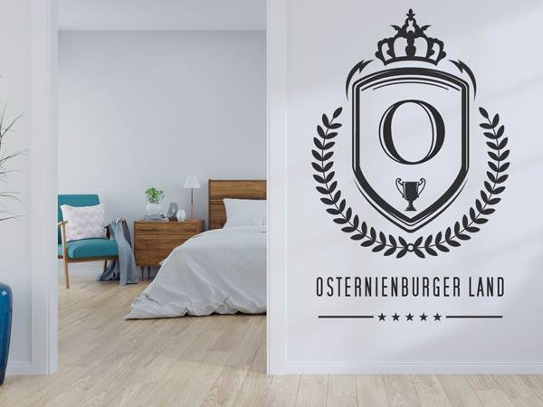 Wandtattoo Osternienburger Land Wappen