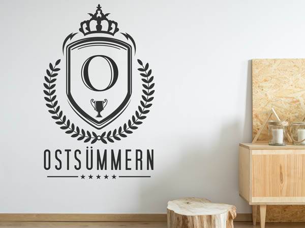 Wandtattoo Ostsümmern Wappen
