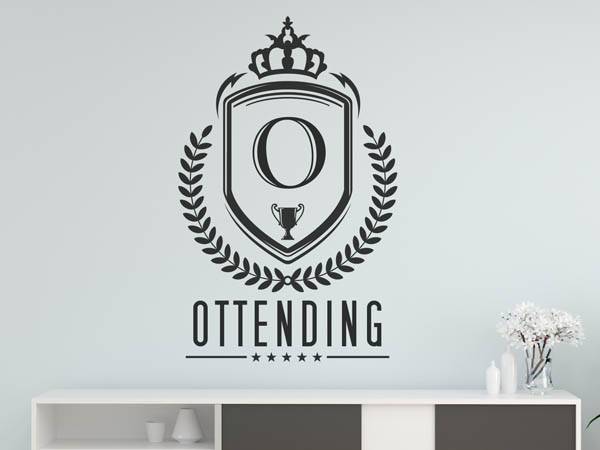 Wandtattoo Ottending Wappen