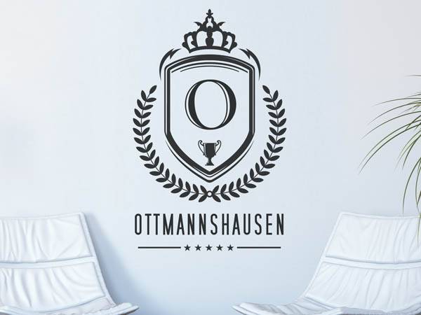 Wandtattoo Ottmannshausen Wappen