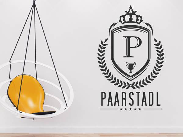 Wandtattoo Paarstadl Wappen