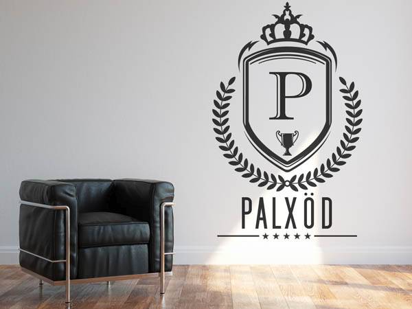 Wandtattoo Palxöd Wappen