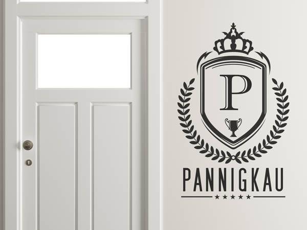 Wandtattoo Pannigkau Wappen