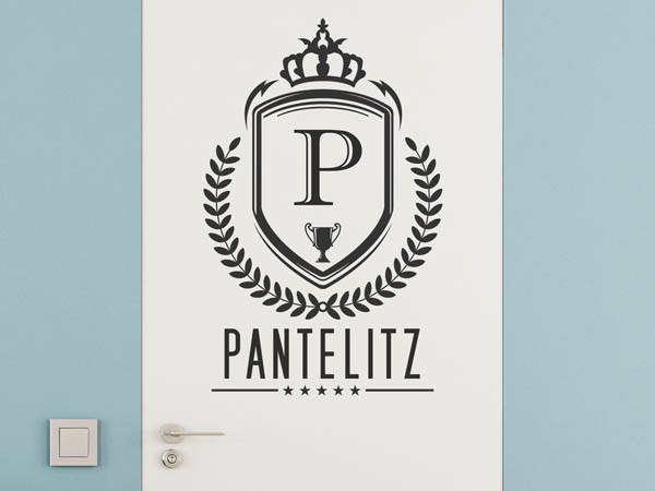 Wandtattoo Pantelitz Wappen