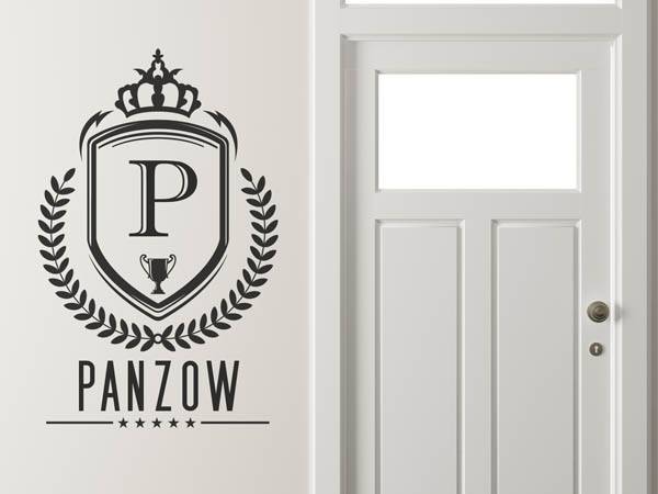 Wandtattoo Panzow Wappen