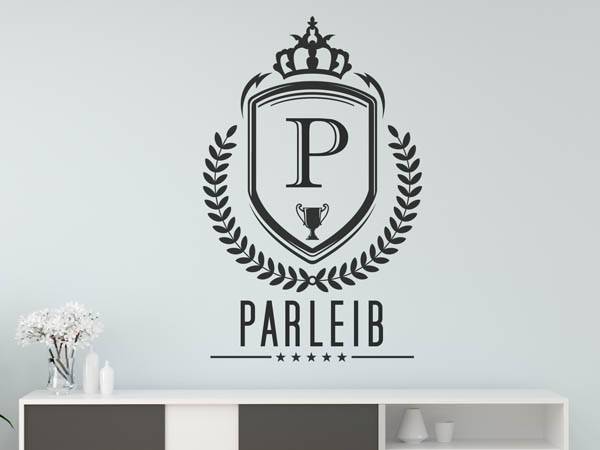 Wandtattoo Parleib Wappen