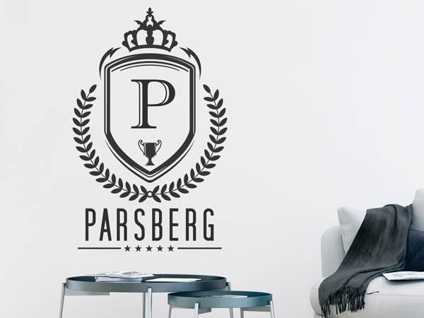 Wandtattoo Parsberg Wappen
