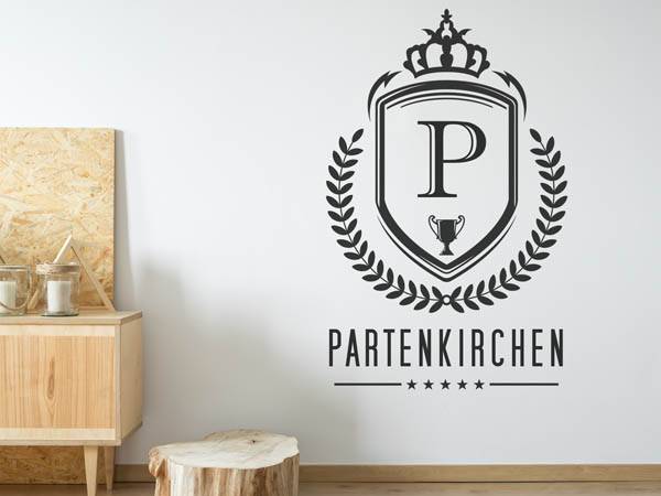Wandtattoo Partenkirchen Wappen