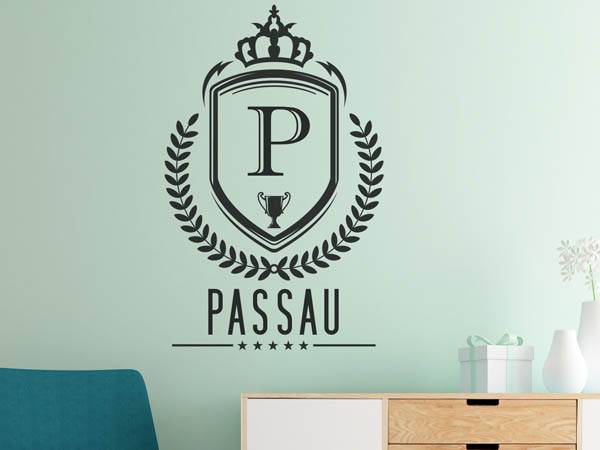 Wandtattoo Passau Wappen