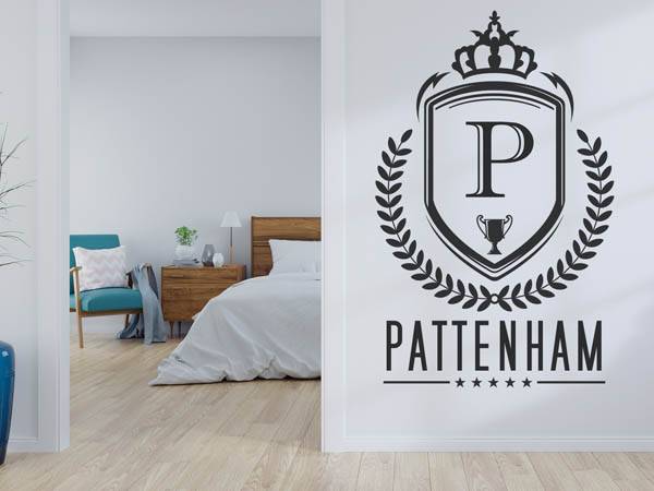 Wandtattoo Pattenham Wappen