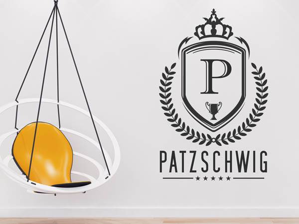 Wandtattoo Patzschwig Wappen