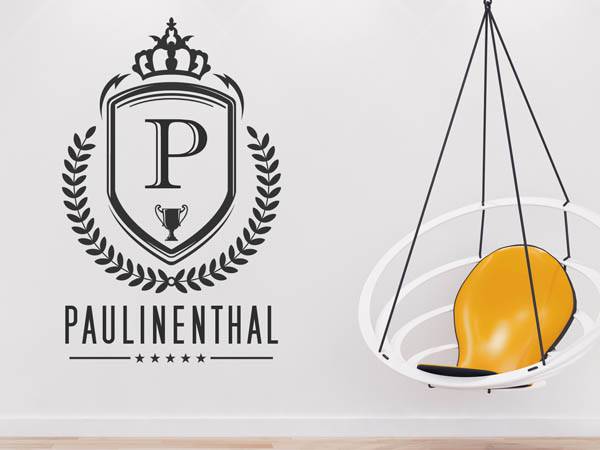Wandtattoo Paulinenthal Wappen
