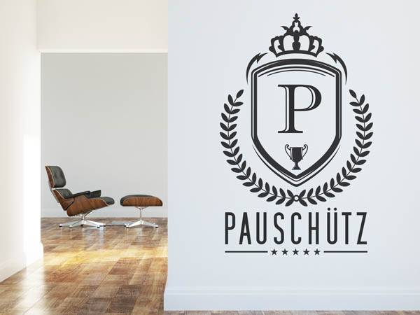 Wandtattoo Pauschütz Wappen