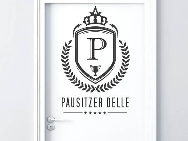 Wandtattoo Pausitzer Delle Wappen