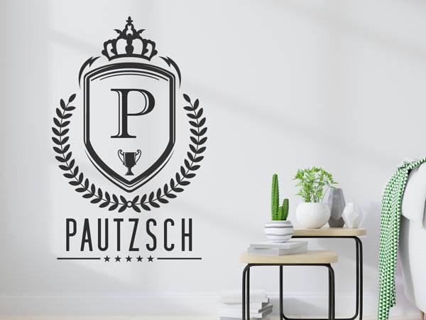 Wandtattoo Pautzsch Wappen