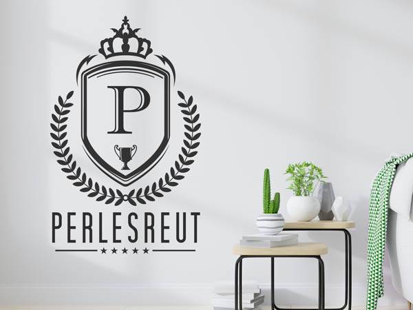 Wandtattoo Perlesreut Wappen