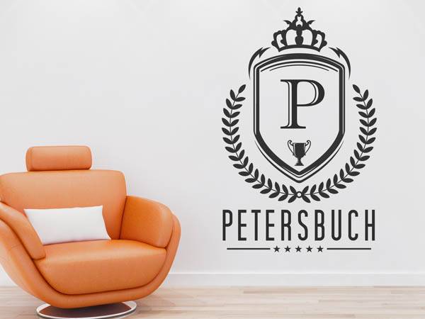 Wandtattoo Petersbuch Wappen