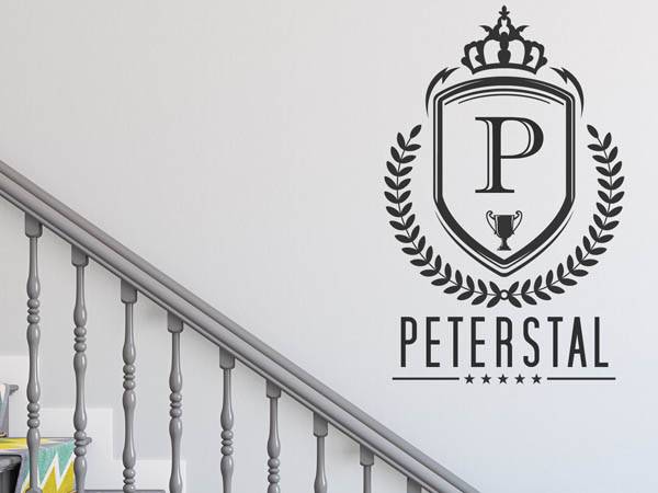 Wandtattoo Peterstal Wappen