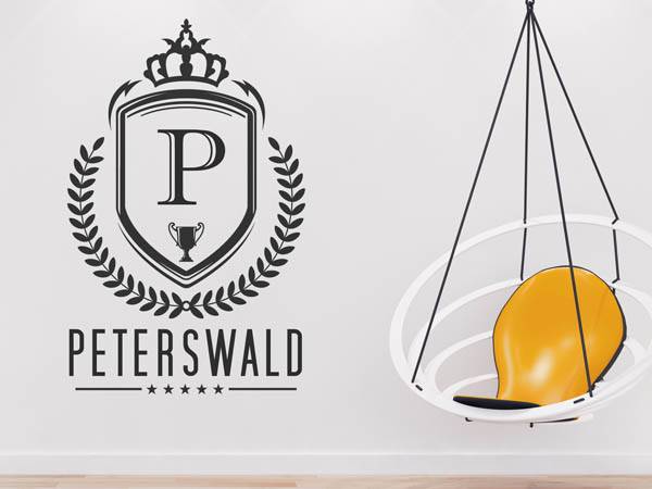 Wandtattoo Peterswald Wappen