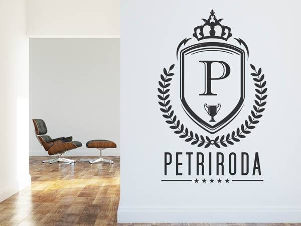 Wandtattoo Petriroda Wappen