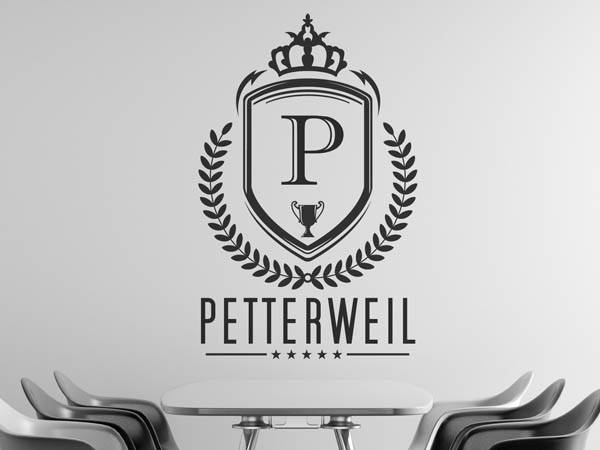 Wandtattoo Petterweil Wappen