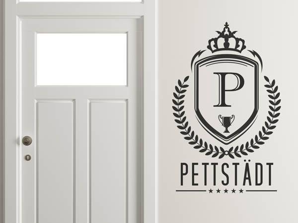 Wandtattoo Pettstädt Wappen