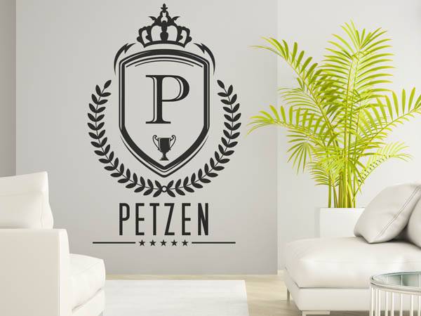 Wandtattoo Petzen Wappen