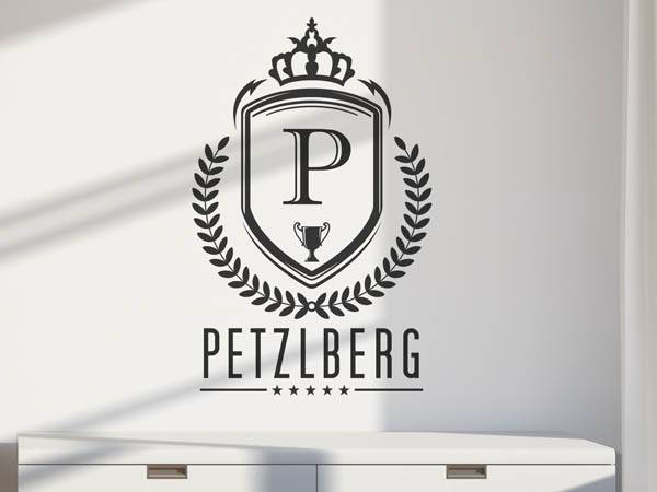 Wandtattoo Petzlberg Wappen