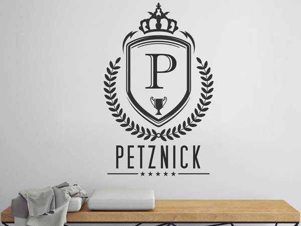 Wandtattoo Petznick Wappen