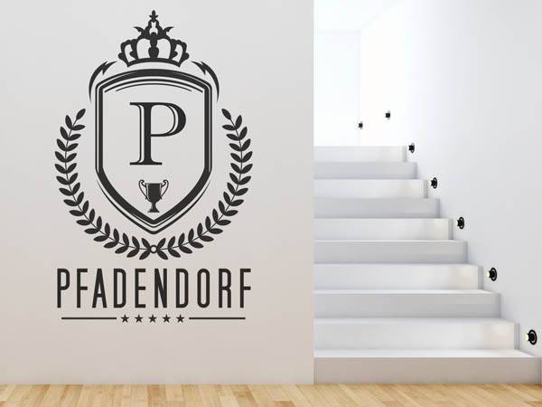 Wandtattoo Pfadendorf Wappen