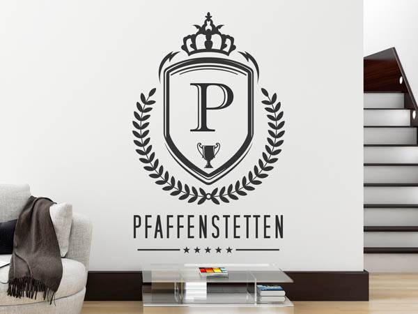 Wandtattoo Pfaffenstetten Wappen