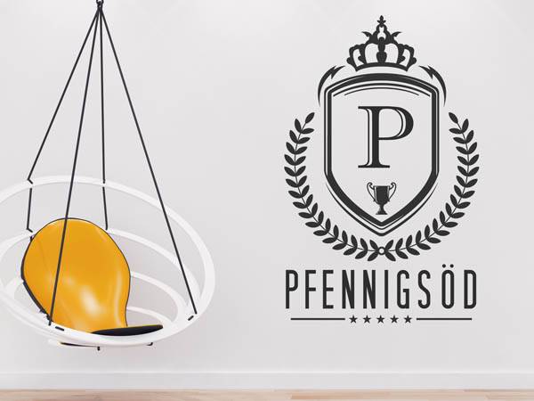 Wandtattoo Pfennigsöd Wappen