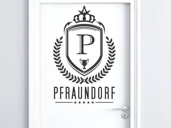 Wandtattoo Pfraundorf Wappen
