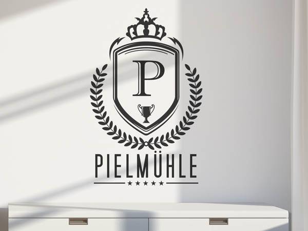 Wandtattoo Pielmühle Wappen