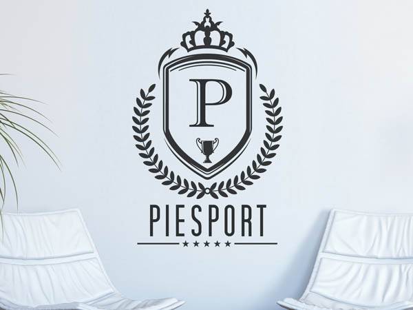 Wandtattoo Piesport Wappen